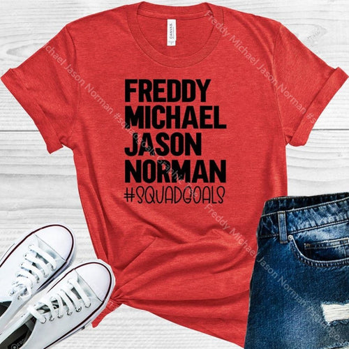 Freddy Michael Jason Norman #squadgoals Graphic Tee Graphic Tee