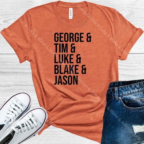 George & Tim Luke Blake Jason Graphic Tee Graphic Tee