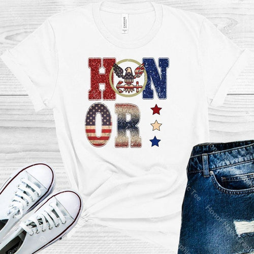 Honor Navy Graphic Tee Graphic Tee