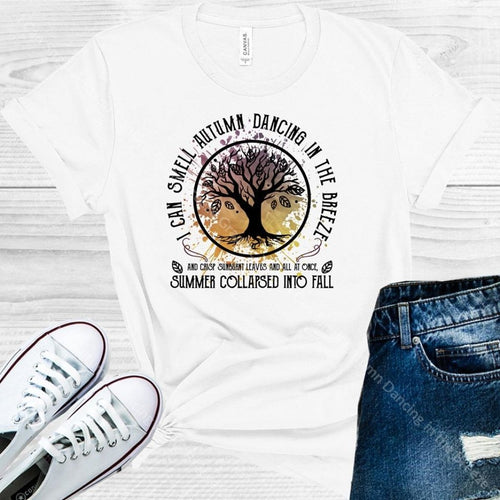 I Can Small Autumn Dancing In The Breeze Graphic Tee Graphic Tee