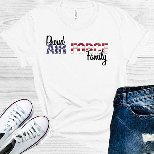 Proud Air Force Family Graphic Tee Graphic Tee