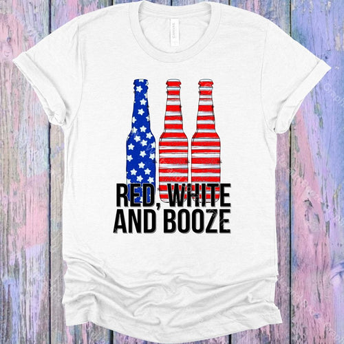 Red White And Booze Graphic Tee Graphic Tee