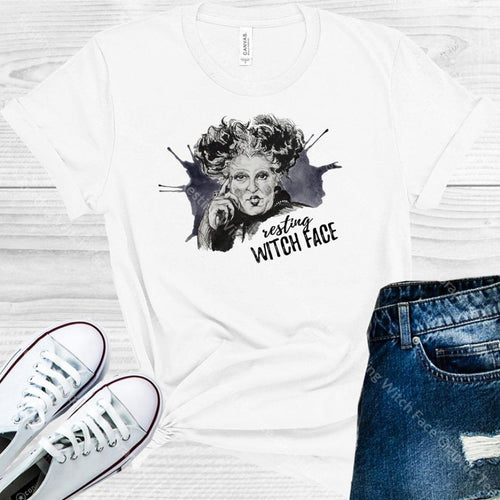 Resting Witch Face Graphic Tee Graphic Tee