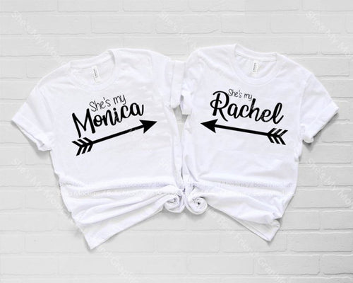 Shes My Monica Best Friend Graphic Tee Graphic Tee