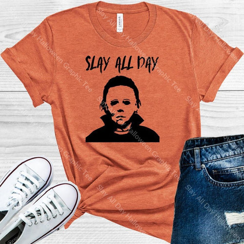 Slay All Day Halloween Graphic Tee Graphic Tee