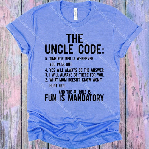 The Uncle Code Graphic Tee Graphic Tee