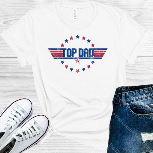 Top Dad Graphic Tee Graphic Tee